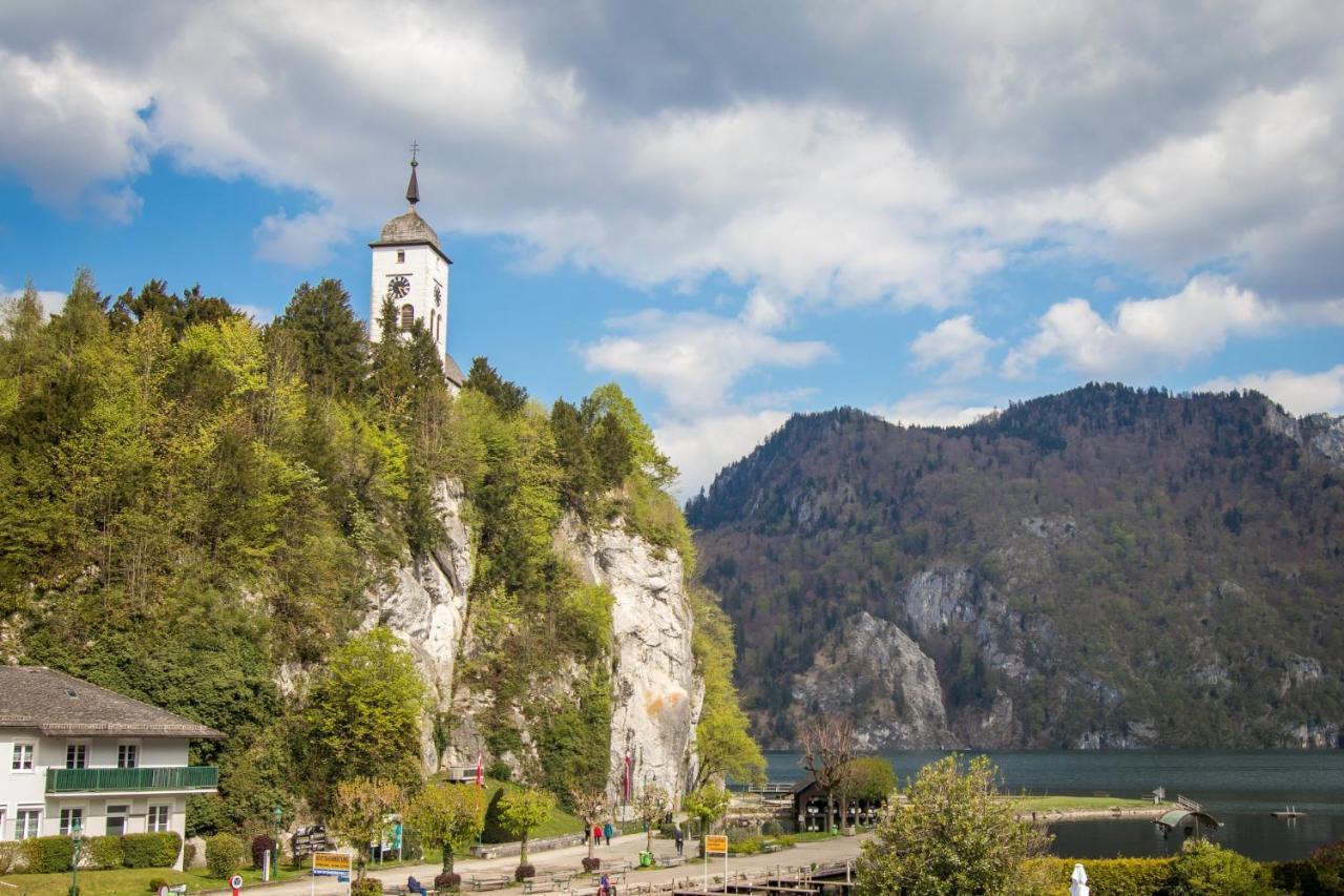 Appartamento Baadhaus Traunkirchen Esterno foto