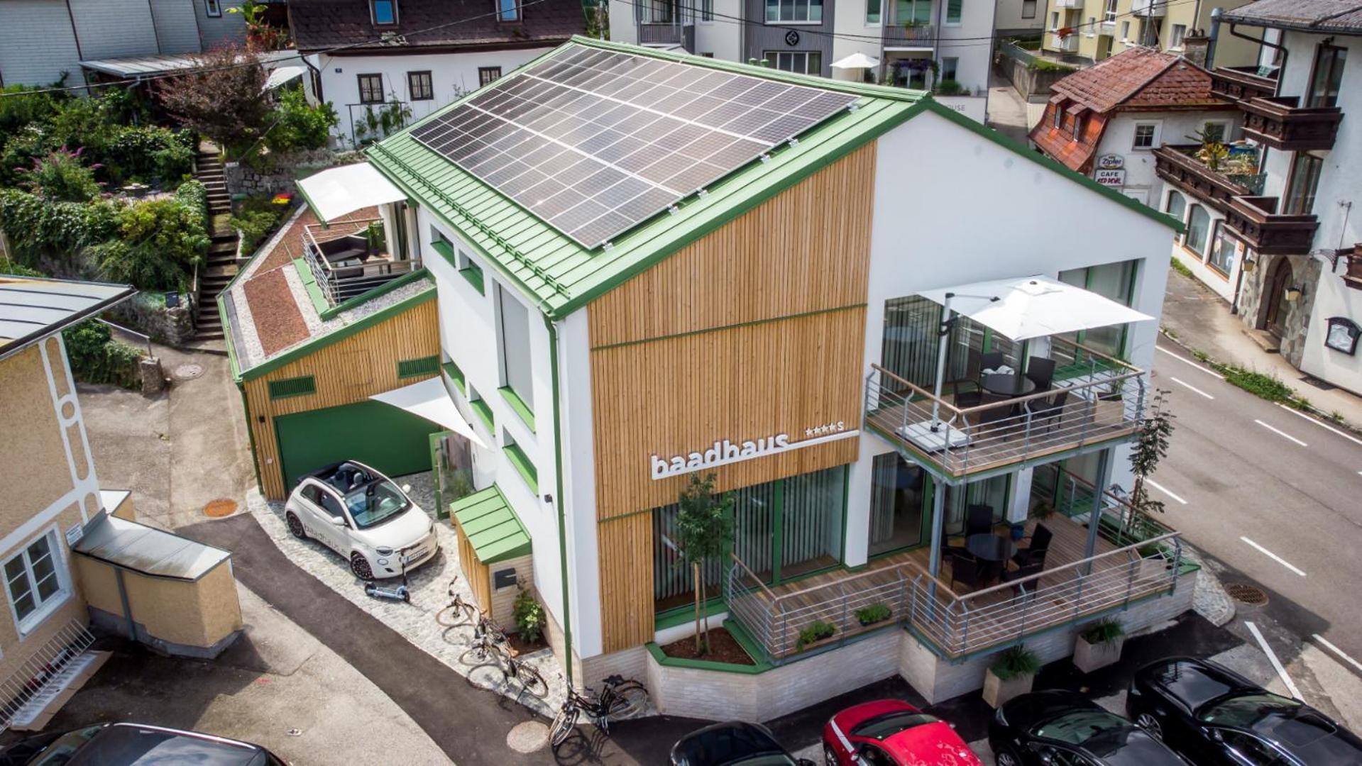 Appartamento Baadhaus Traunkirchen Esterno foto